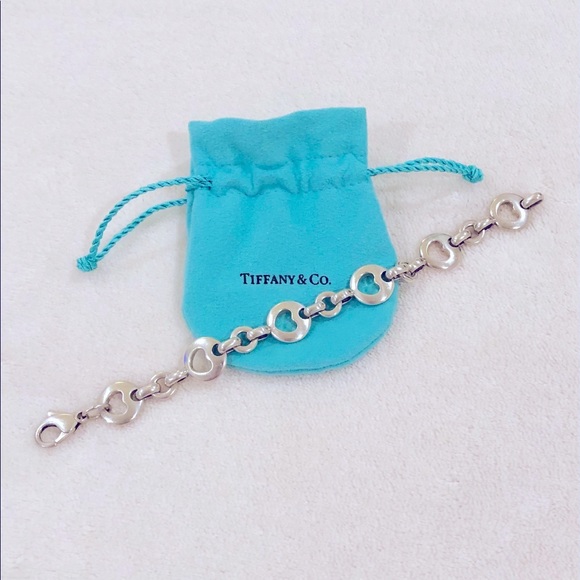 Tiffany & Co. Jewelry Tiffany Co Stencil Heart Cut Out Link